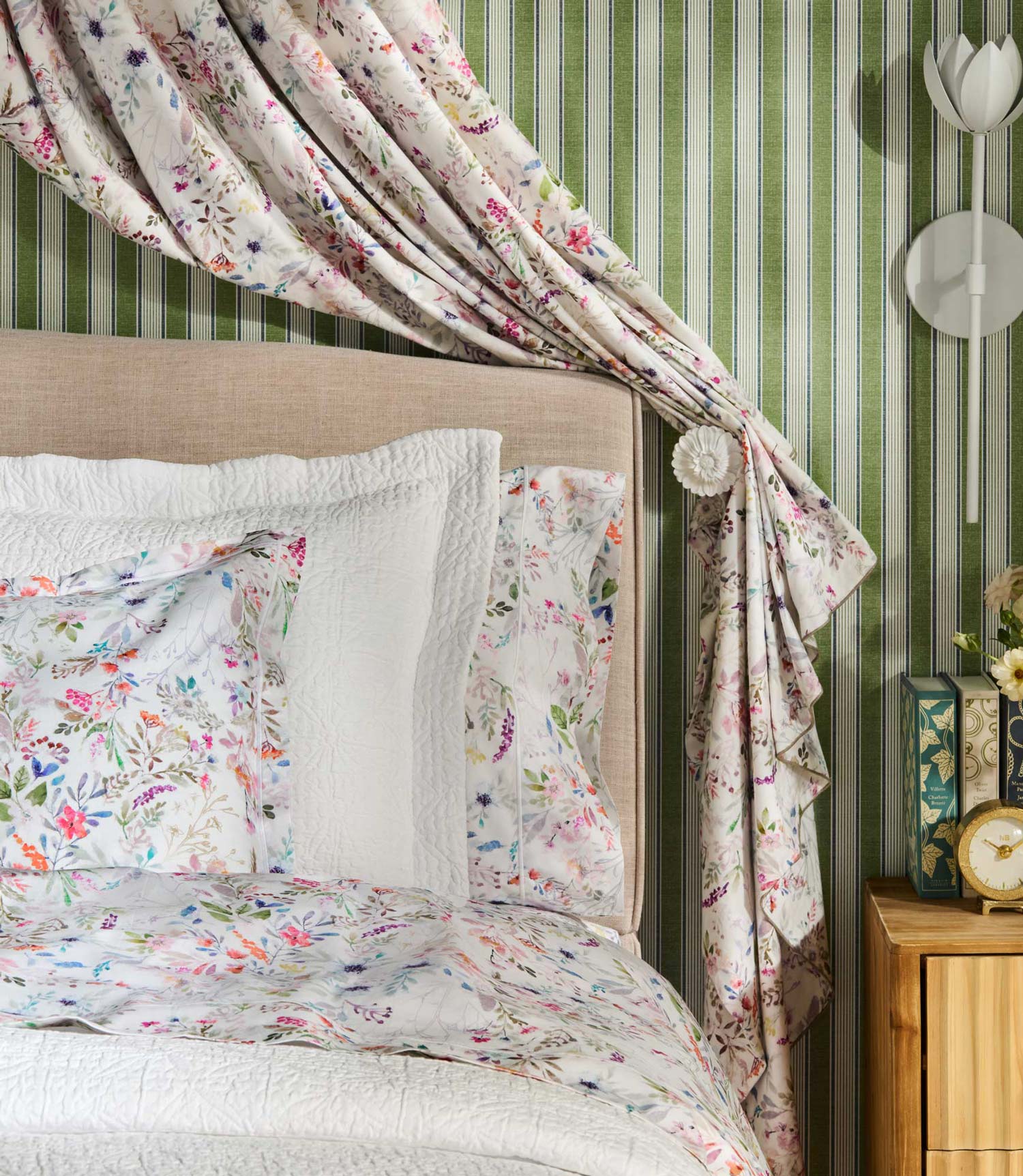 Chloe Floral Percale Sheet Set - Image 3