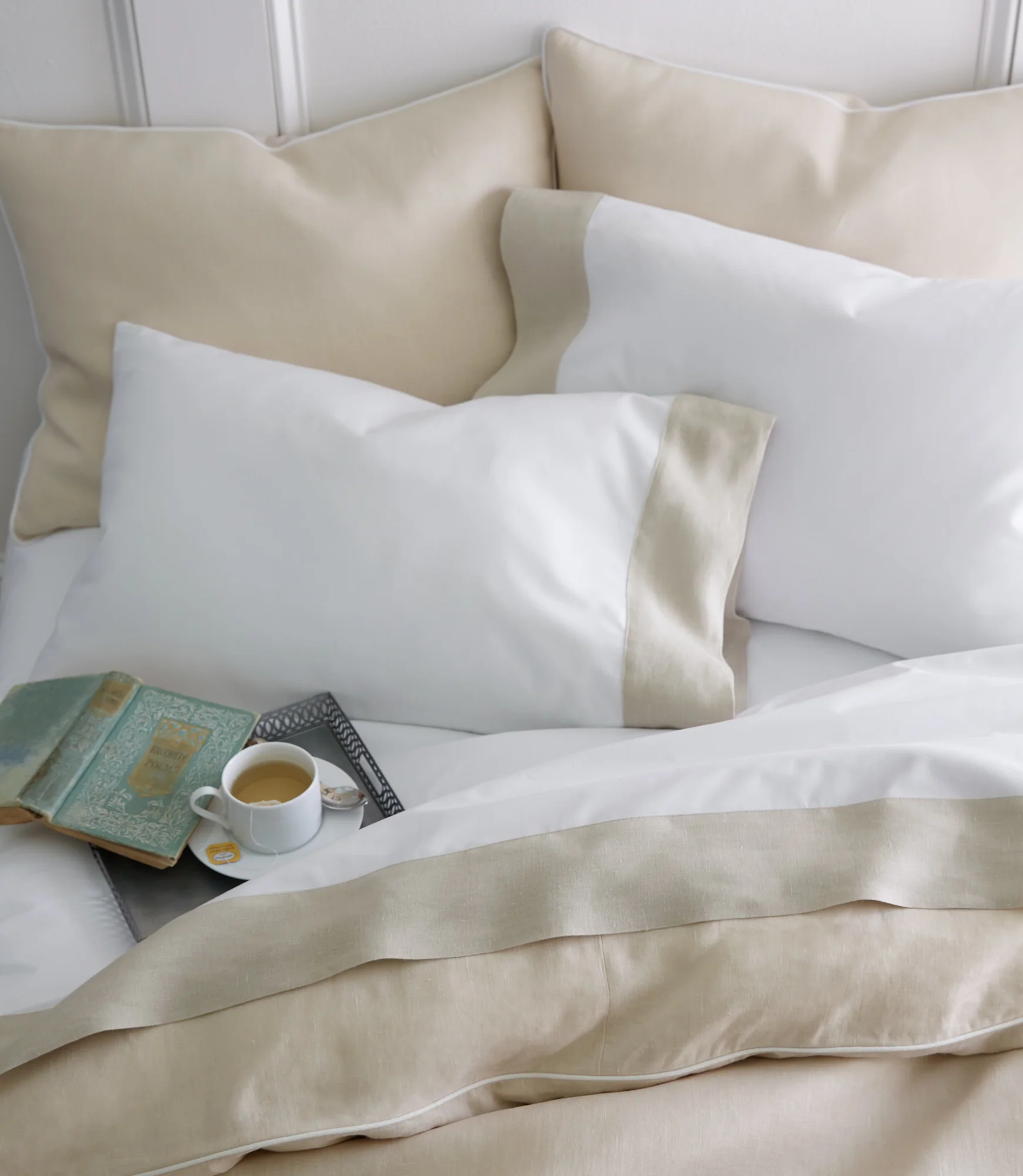 Mandalay Linen Cuff Flat Sheet - Image 2