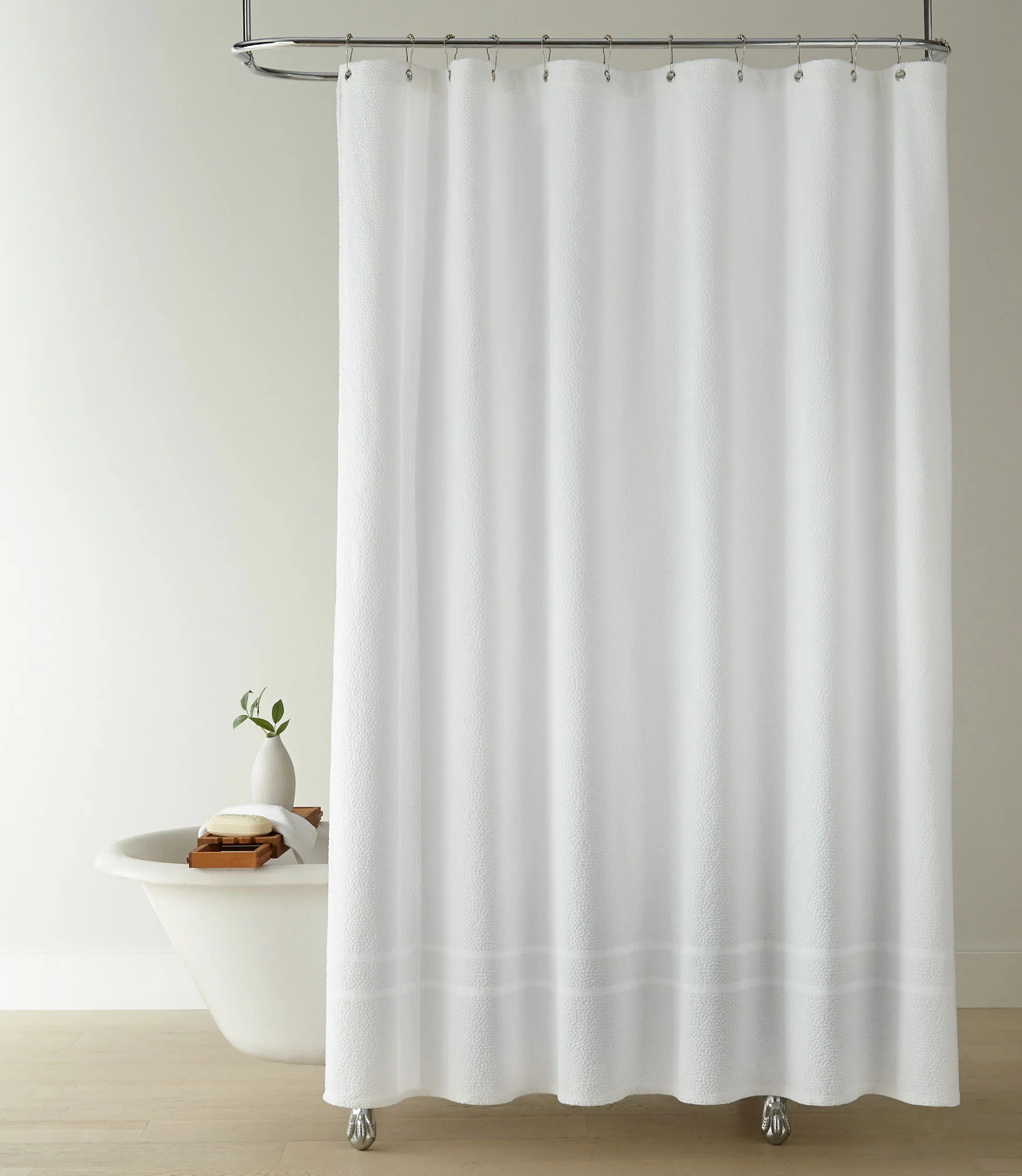 Montauk Matelassé Shower Curtain