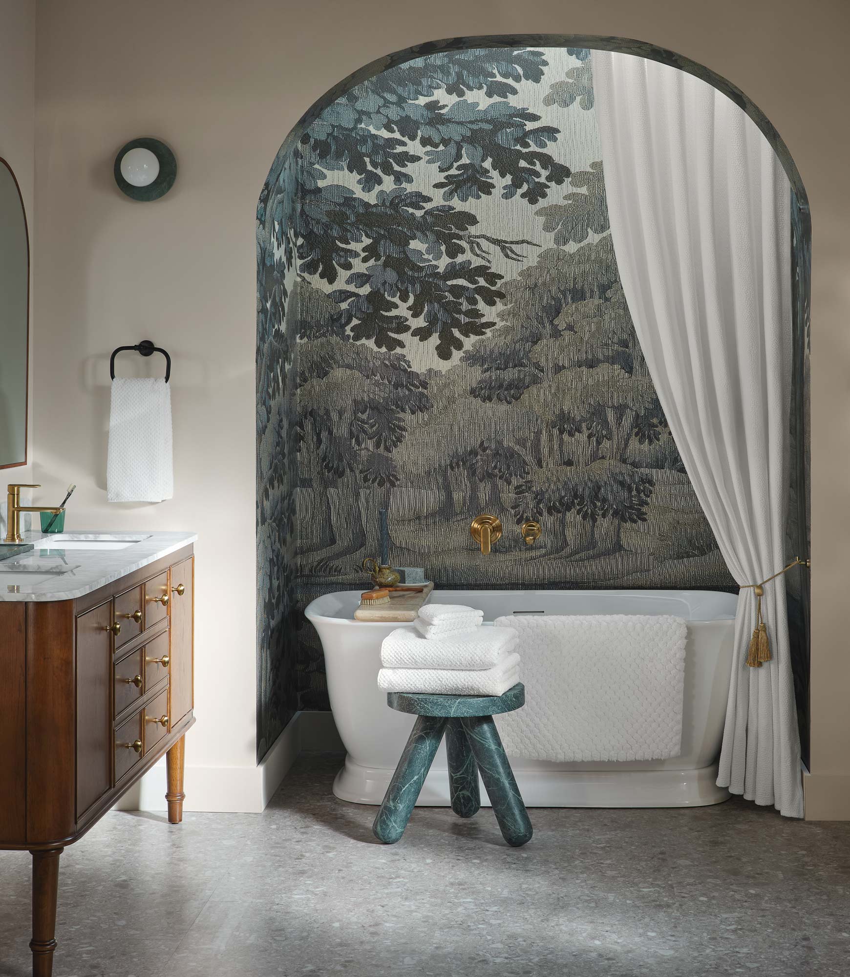 Montauk Matelassé Shower Curtain - Image 2