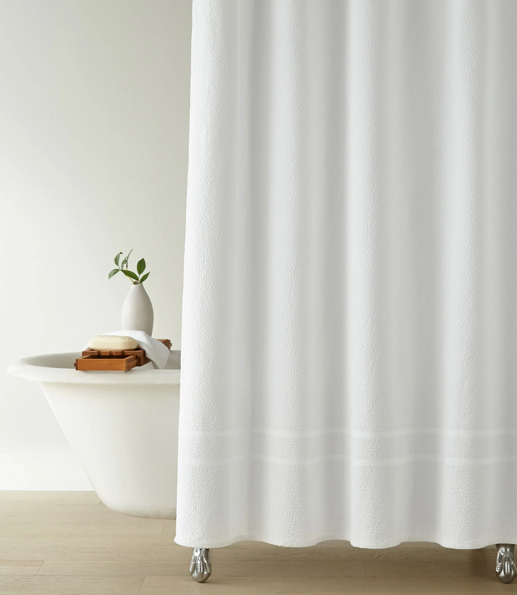 Montauk Matelassé Shower Curtain - Image 5