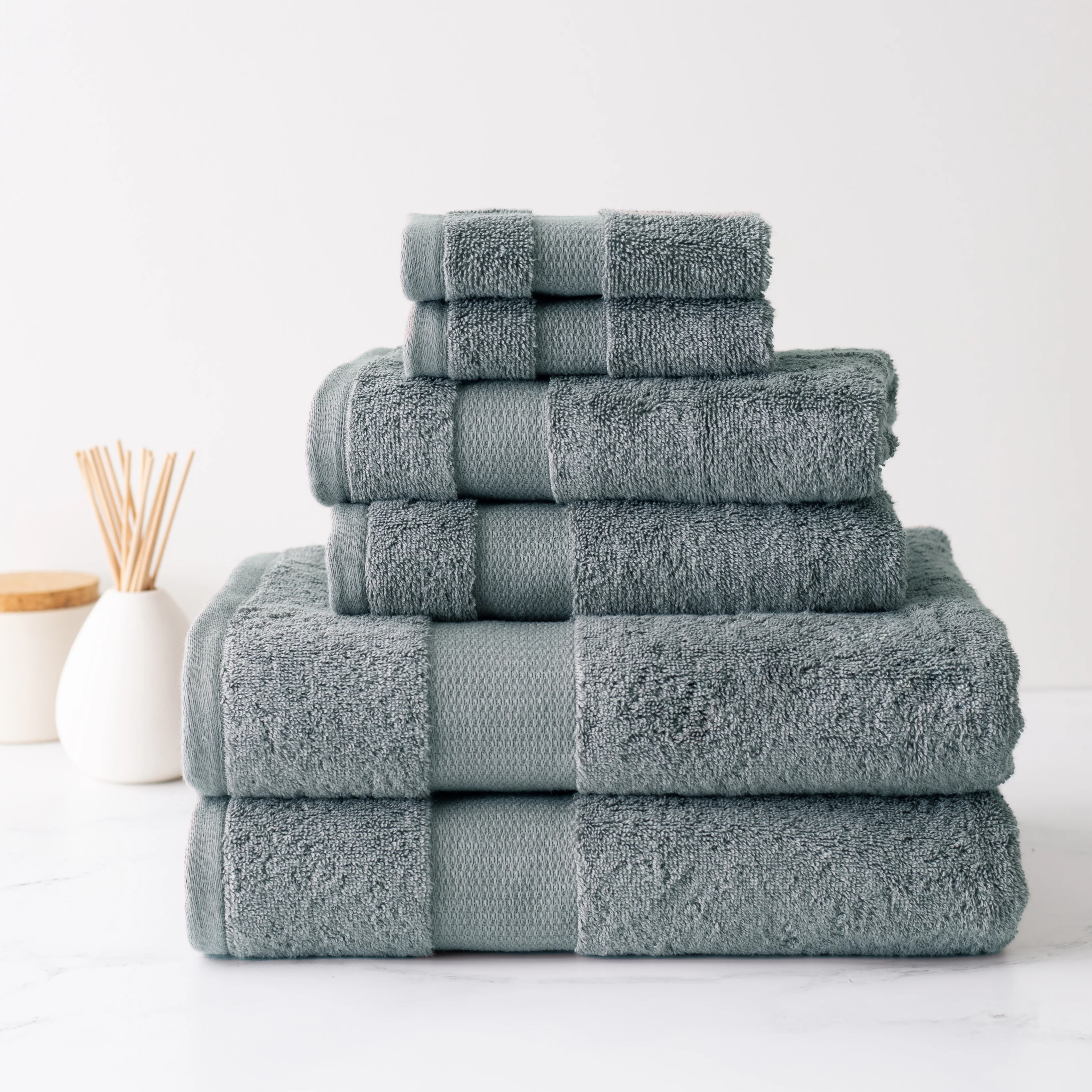 Plush Turkish Towel Set - Image 2