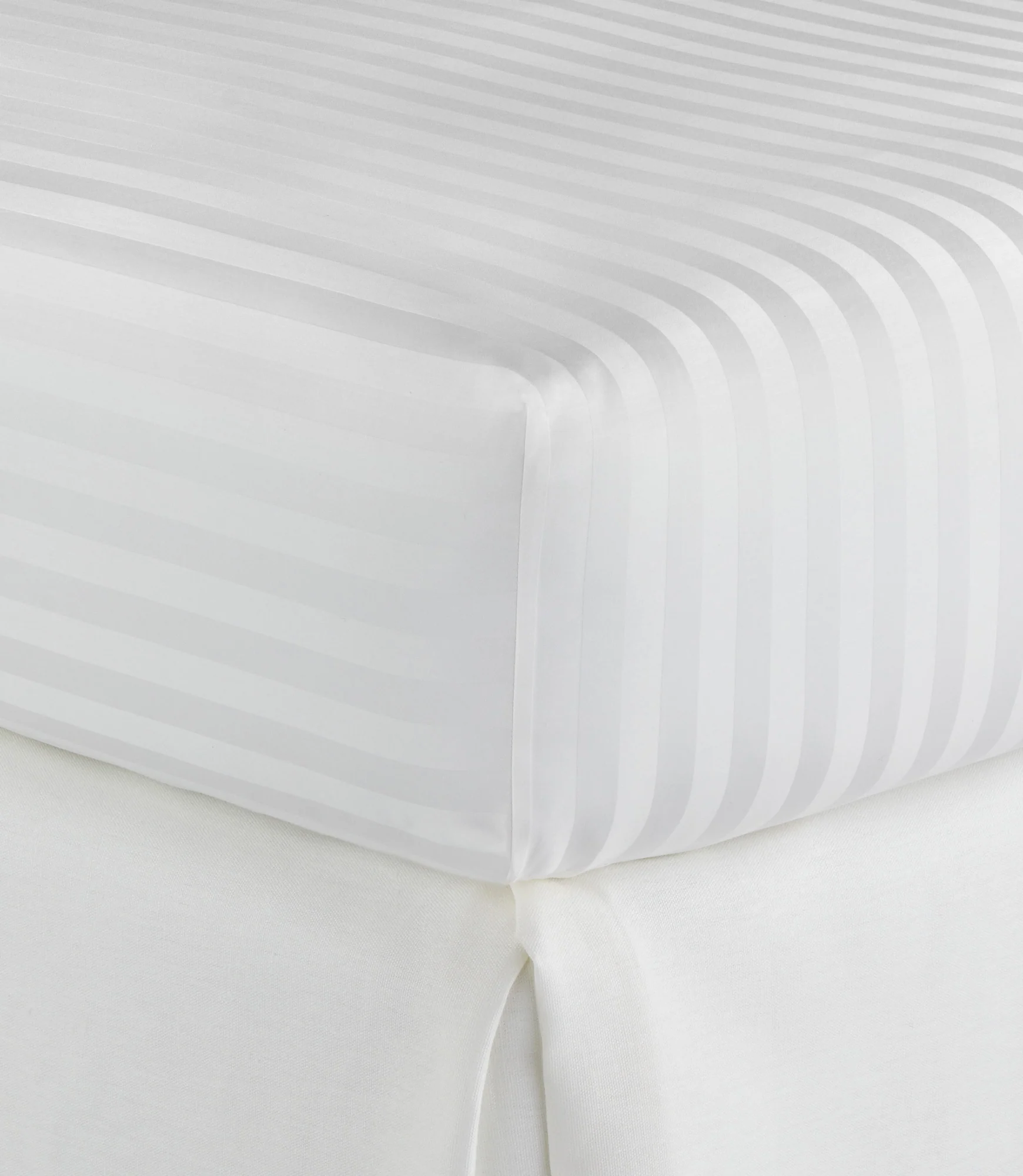 Soprano Stripe Sateen Fitted Sheet