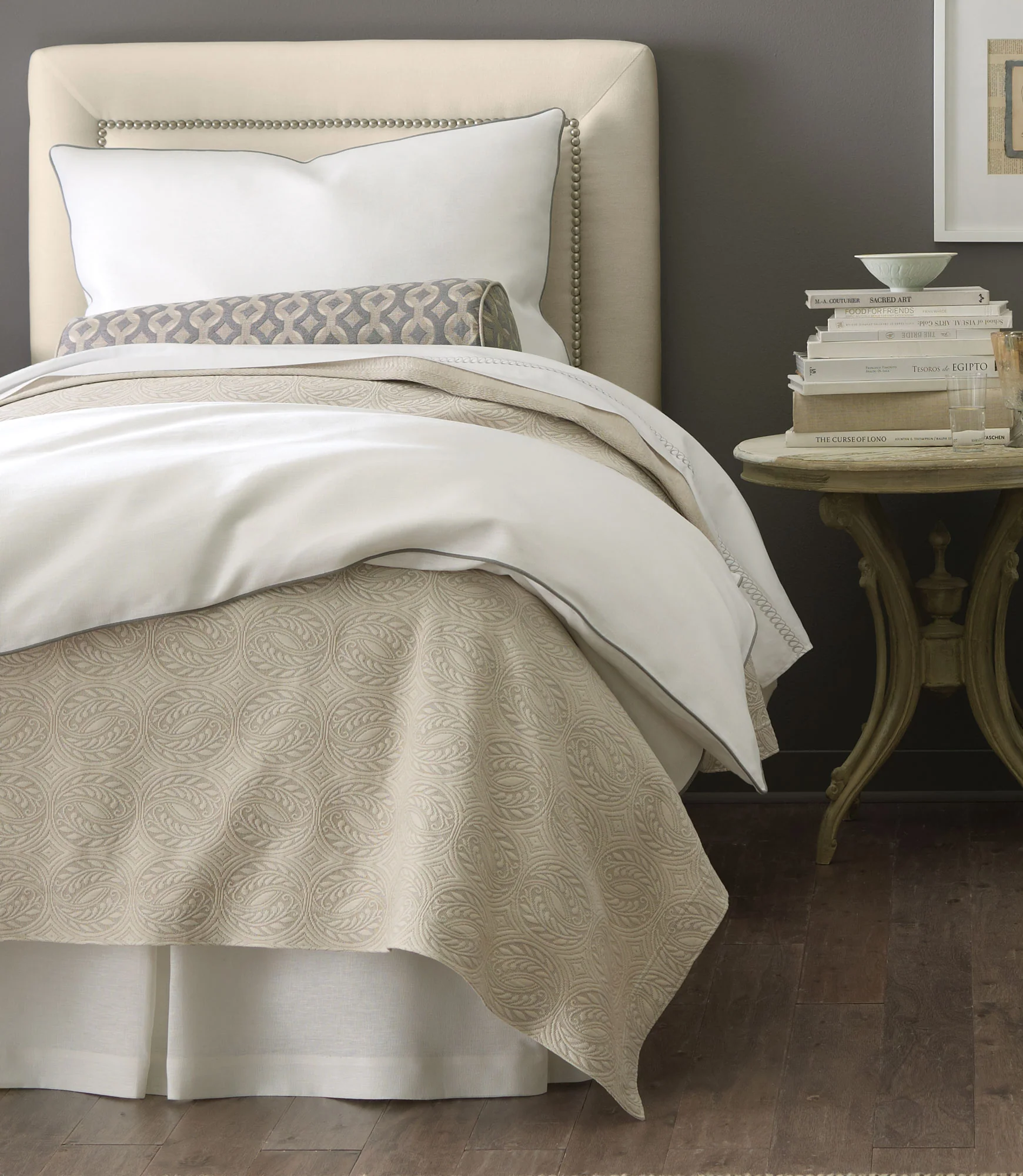 Vienna Matelassé Tailored Bed Skirt - Image 2